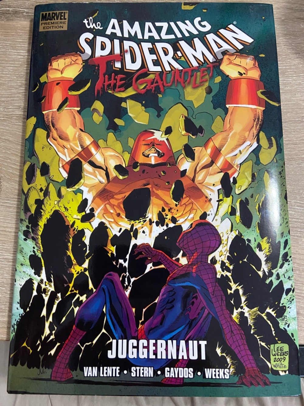 The Amazing Spider-Man The Gauntlet Comic Book Vol 4 Juggernaut Hardcover